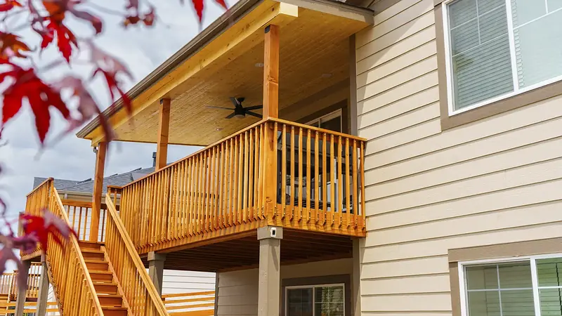 Custom deck installation